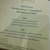 Photo taken at La Scuola at Eataly Chicago by Tom M. on 7/19/2014