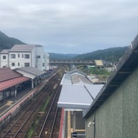 Photo taken at Chizu Station by つまきち ち. on 10/7/2023