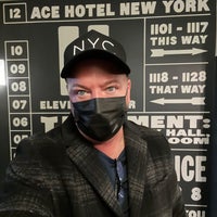 Photo taken at Ace Hotel New York by Kirk T. on 11/22/2021