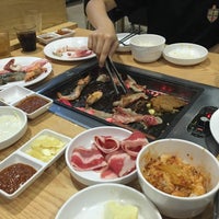 Photo taken at Ssikkek Korean BBQ Restaurant by USNSHN. on 5/9/2017