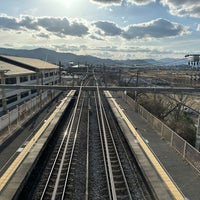 Photo taken at Umahori Station by Eugeniu V. on 3/4/2023