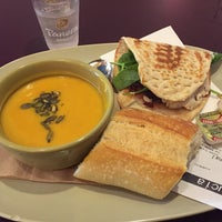 Photo taken at Panera Bread by Lucia D. on 10/14/2014