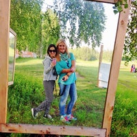 Photo taken at «Орлиные Холмы» by Polovnikova K. on 6/20/2014