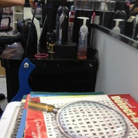 Photo taken at Christines Hair Salon by Kien P. on 12/30/2012
