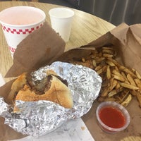 Photo taken at Five Guys by olsoy k. on 7/8/2018