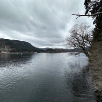 Photo taken at Lake Ashinoko by Jose Antonio M. on 1/28/2024