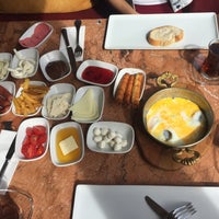 Photo taken at Abu Dhabi Cafe &amp;amp; Restaurant Florya by Gülşah Ü. on 4/16/2018
