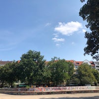 Photo taken at Spielplatz Lenbachpark by Théo B. on 8/16/2018