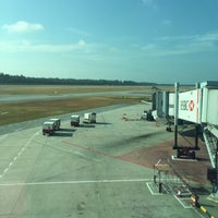 Photo taken at Gate F37 by Justin C. on 2/25/2015