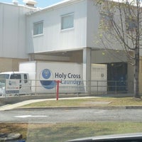 Photo taken at Holy Cross Laundry by Chapel 8. on 10/17/2012