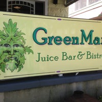 Photo taken at GreenMan Juice Bar &amp;amp; Bistro by Bill B. on 5/4/2013