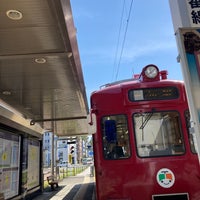 Photo taken at Kochi Ekimae Station by Misato N. on 4/14/2024