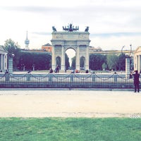 Photo taken at Arco della Pace by M 💎 on 10/5/2018