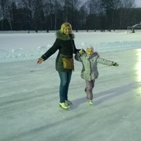 Photo taken at Каток в Удельном парке by Natali on 1/14/2017