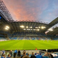 Photo taken at Stadion Miejski by Radek B. on 8/6/2021