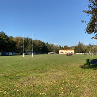 Photo taken at Rugby Klub Petrovice by Radek B. on 10/13/2019