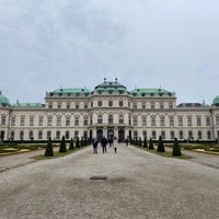 Photo taken at Belvedere Palace Garden by Radek B. on 11/28/2019