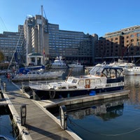 Photo taken at St Katharine Docks by Zsuzsa S. on 11/11/2023