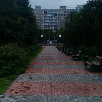 Photo taken at Парк на ул. Зои Космодемьянской by Slava M. on 8/21/2016