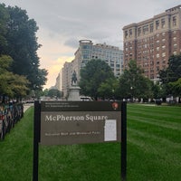 Photo taken at McPherson Square by Beatriz B. on 7/3/2023
