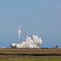 Photo taken at Wallops Flight Facility Beach by Matt H. on 4/17/2019