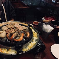 Photo taken at 삼겹살 치스 Korean cheese BBQ by Lobster Bucket by MAMEEMII . on 5/12/2018