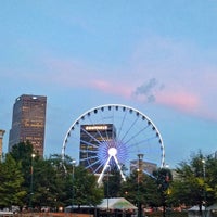Photo taken at Centennial Olympic Park Dr &amp;amp; Martin Luther King Jr Dr by Doug H. on 9/26/2016