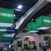 Photo taken at Veeam Software Booth at VMworld by Doug H. on 8/25/2013