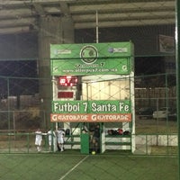 Photo taken at Futbol Rapido Santa Fe by Juan Manuel C. on 3/22/2013