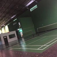 Photo taken at NuanChan Badminton Court by Nann C. on 6/10/2016