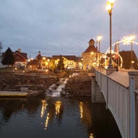 Photo taken at Downtown Frankenmuth by Amy . on 12/30/2018
