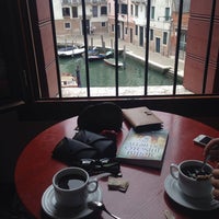 Photo taken at Hotel Al Sole Venice by Murat ş. on 6/23/2014