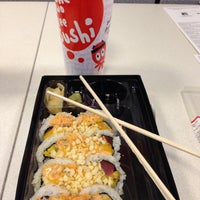 Снимок сделан в One Two Three Sushi пользователем A B. 4/12/2013