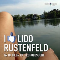 Photo taken at Lido Rustenfeld by Stephan P. on 6/8/2013