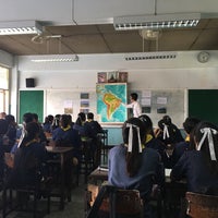 Photo taken at Seekan(Wattananunuppathum) School by Kwan L. on 7/3/2017