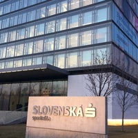 Photo taken at Slovenská sporiteľňa HQ by Jakub Z. on 2/7/2017