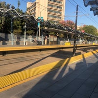 Photo taken at Metro Rail - Expo Park/USC Station (E) by SemidimeS B. on 10/13/2019