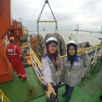 Photo taken at Offshore Base Technip Asiaflex by Azizah S. on 6/28/2016