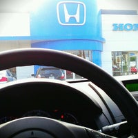 Photo taken at Tampa Honda by Rachel L. on 4/13/2013