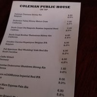 Photo taken at Coleman Public House Restaurant &amp;amp; Tap Room by Jason C. on 7/26/2017