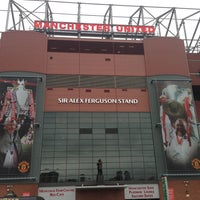 Photo taken at Old Trafford by Vijay I. on 4/22/2013