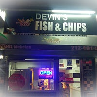 Photo taken at Devin&amp;#39;s Fish &amp;amp; Chips by Alicia R. on 10/18/2017