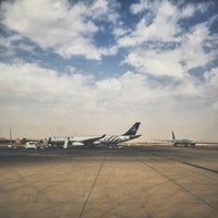Photo taken at King Khalid International Airport (RUH) by Hamad on 1/25/2016