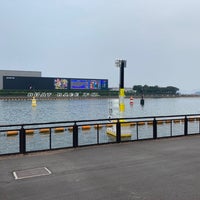 Photo taken at ボートレース下関 by ソウ on 8/7/2020