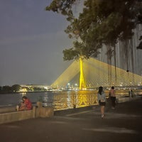 Photo taken at Santichai Prakan Park by toey on 4/11/2023