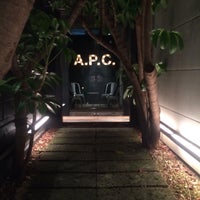Photo taken at A.P.C. 代官山店 by Yuna C. on 2/1/2016