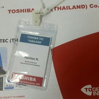 Photo taken at Toshiba Thailand Co., Ltd. (บริษัท โตชิบา ไทยแลนด์ จำกัด) by 🐐IamPoony . on 3/1/2016