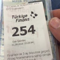 Photo taken at Türkiye Finans by Kamuran on 8/31/2016