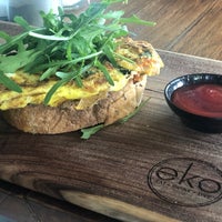 Photo taken at Eko Cafe Bali by Léo M. on 11/4/2018