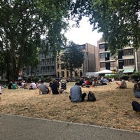 Photo taken at Hoxton Square by Brad G. on 7/24/2018